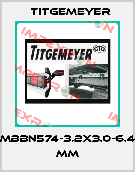 MBBN574-3.2X3.0-6.4 MM Titgemeyer