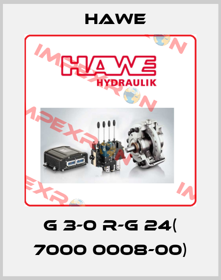 G 3-0 R-G 24( 7000 0008-00) Hawe