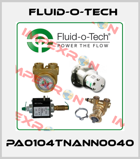 PA0104TNANN0040 Fluid-O-Tech