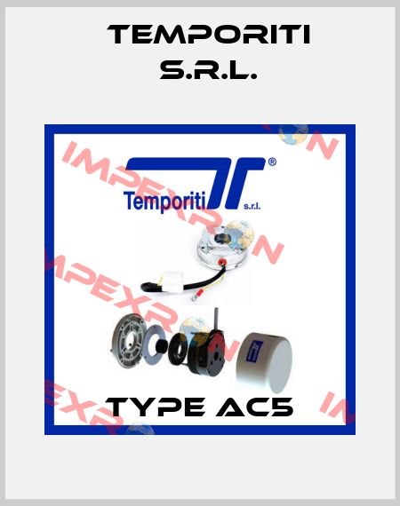 Type AC5 Temporiti s.r.l.