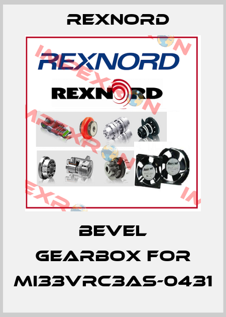 Bevel gearbox for MI33VRC3AS-0431 Rexnord