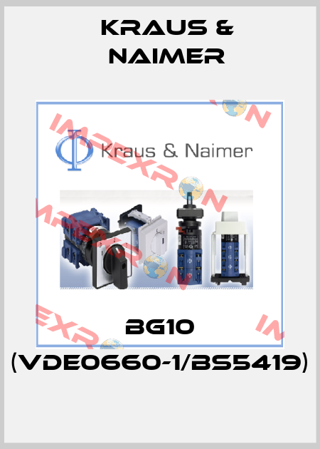 BG10 (VDE0660-1/BS5419) Kraus & Naimer
