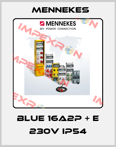 blue 16A2p + E 230V IP54 Mennekes