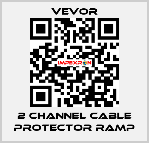 2 Channel Cable Protector Ramp VEVOR