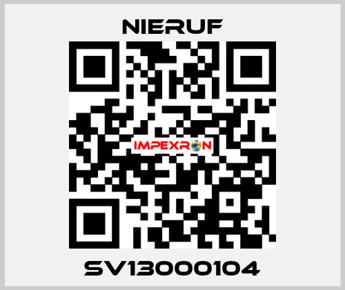 SV13000104 NIERUF