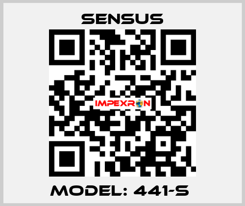 MODEL: 441-S  Sensus