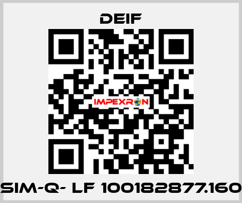 SIM-Q- LF 100182877.160 Deif