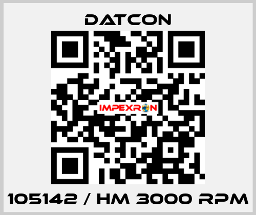 105142 / HM 3000 RPM Datcon