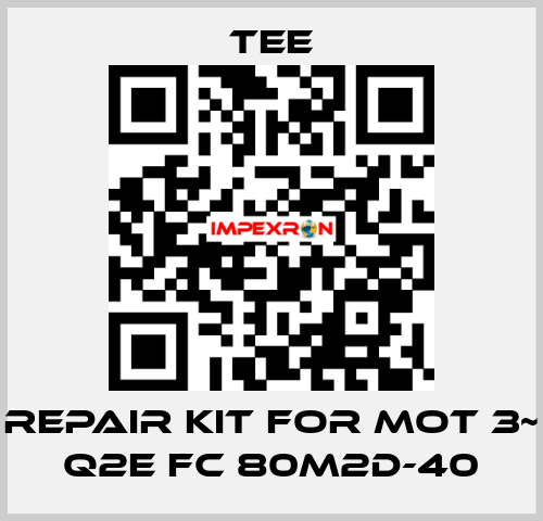 repair kit for Mot 3~ Q2E FC 80M2D-40 TEE