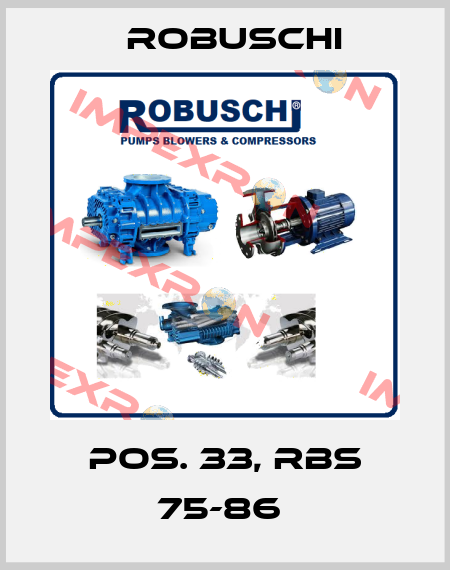 Pos. 33, RBS 75-86  Robuschi