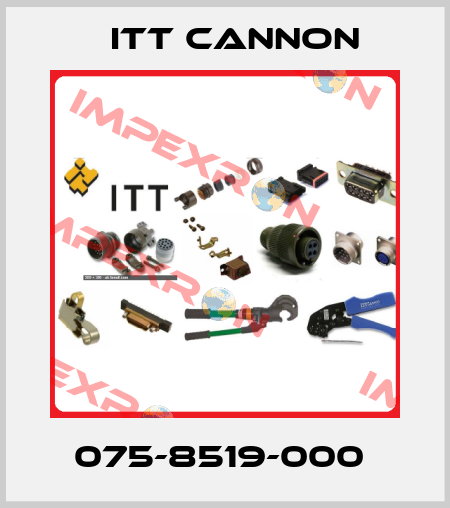 075-8519-000  Itt Cannon
