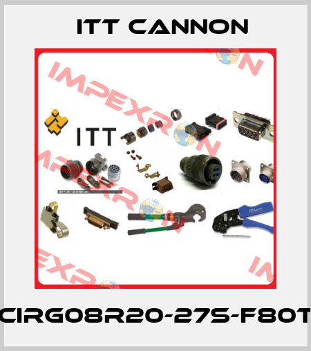 FRCIRG08R20-27S-F80T53 Itt Cannon