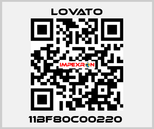 11BF80C00220  Lovato