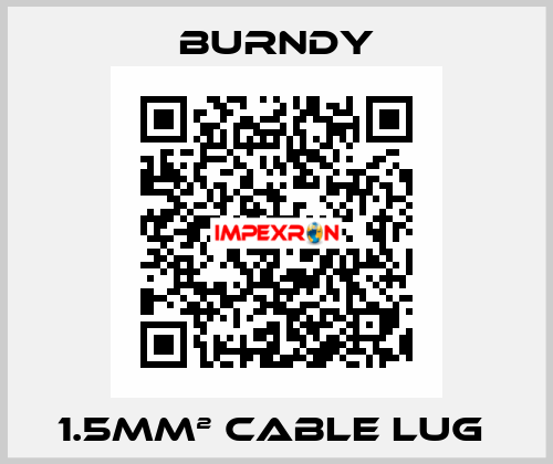 1.5mm² cable lug  Burndy