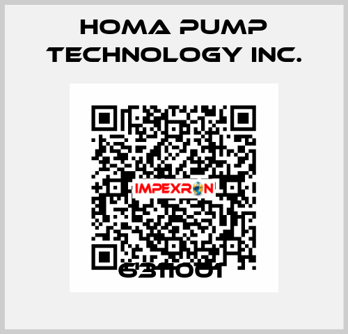 6311001  Homa Pump Technology Inc.