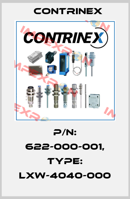 p/n: 622-000-001, Type: LXW-4040-000 Contrinex