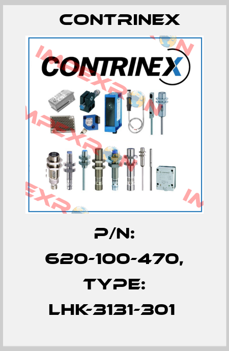 P/N: 620-100-470, Type: LHK-3131-301  Contrinex