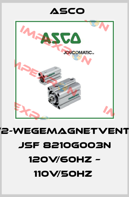 2/2-WEGEMAGNETVENTIL JSF 8210G003N 120V/60HZ – 110V/50HZ  Asco