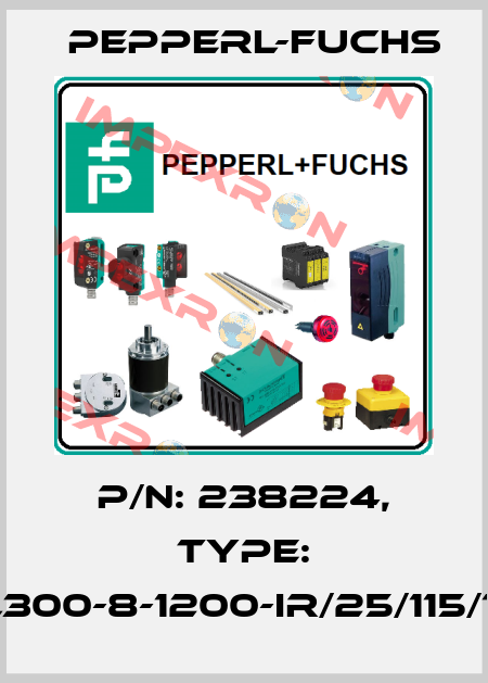 p/n: 238224, Type: ML300-8-1200-IR/25/115/127 Pepperl-Fuchs