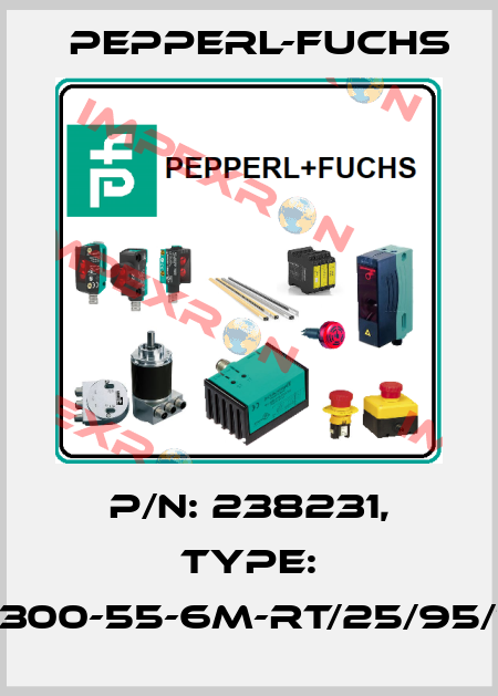 p/n: 238231, Type: ML300-55-6m-RT/25/95/127 Pepperl-Fuchs