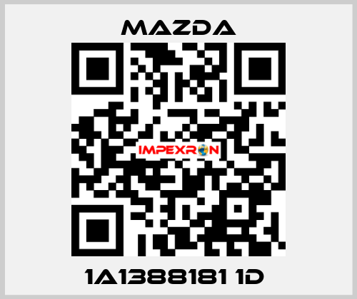 1A1388181 1D  Mazda