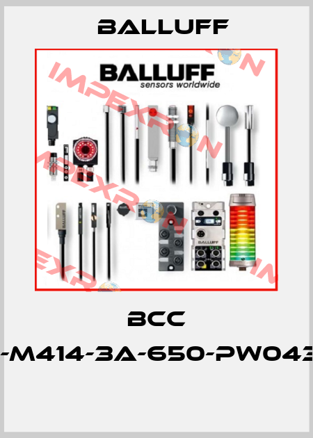 BCC M425-M414-3A-650-PW0434-015  Balluff
