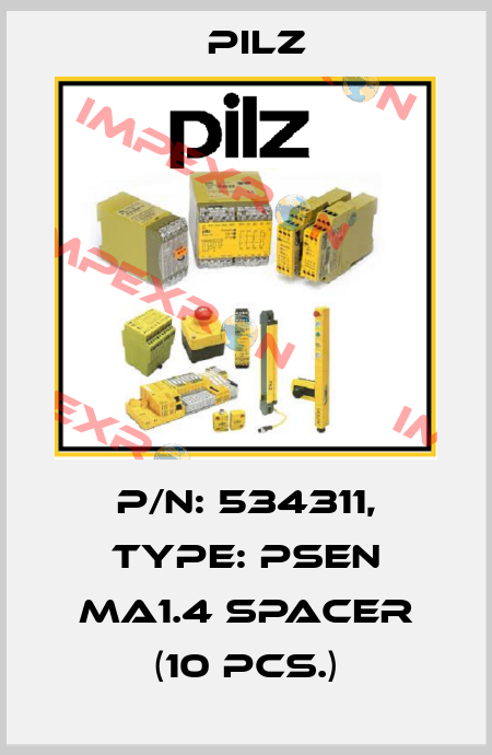 p/n: 534311, Type: PSEN ma1.4 spacer (10 pcs.) Pilz
