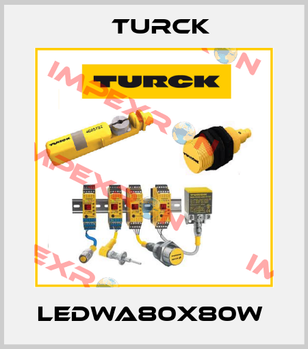 LEDWA80X80W  Turck