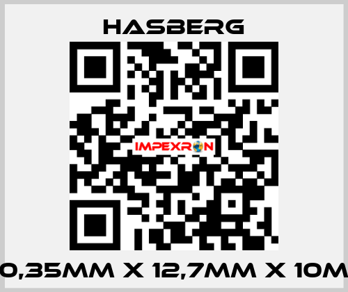 0,35MM X 12,7MM X 10M Hasberg