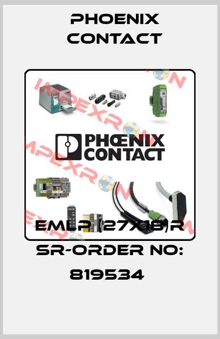EMLP (27X18)R SR-ORDER NO: 819534  Phoenix Contact