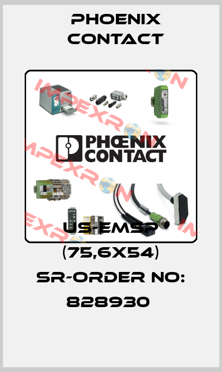 US-EMSP (75,6X54) SR-ORDER NO: 828930  Phoenix Contact