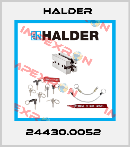 24430.0052  Halder