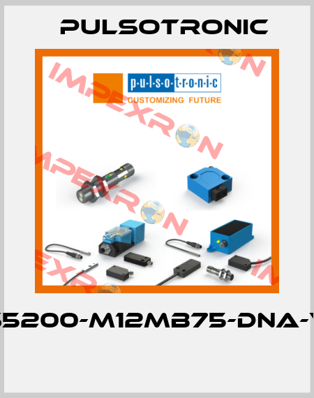 KOES5200-M12MB75-DNA-V2-IR  Pulsotronic