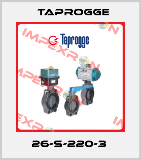 26-S-220-3  Taprogge