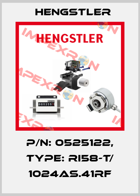 p/n: 0525122, Type: RI58-T/ 1024AS.41RF Hengstler