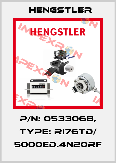 p/n: 0533068, Type: RI76TD/ 5000ED.4N20RF Hengstler