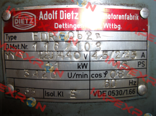 1167103 obsolete  Dietz-Motoren