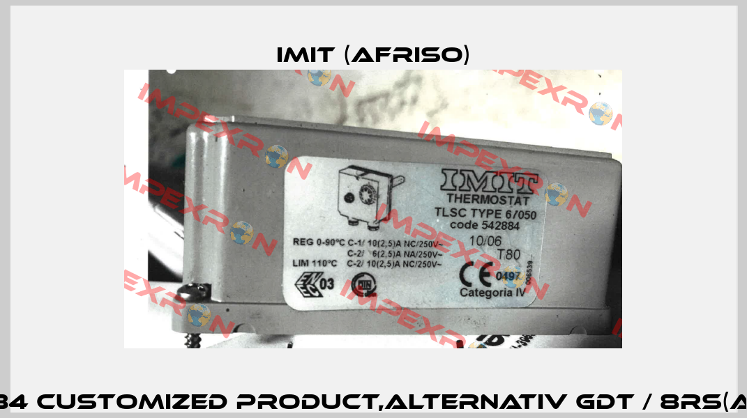 IMIT Typ 542884 Customized product,alternativ GDT / 8RS(art.nr.67453X)  IMIT (Afriso)