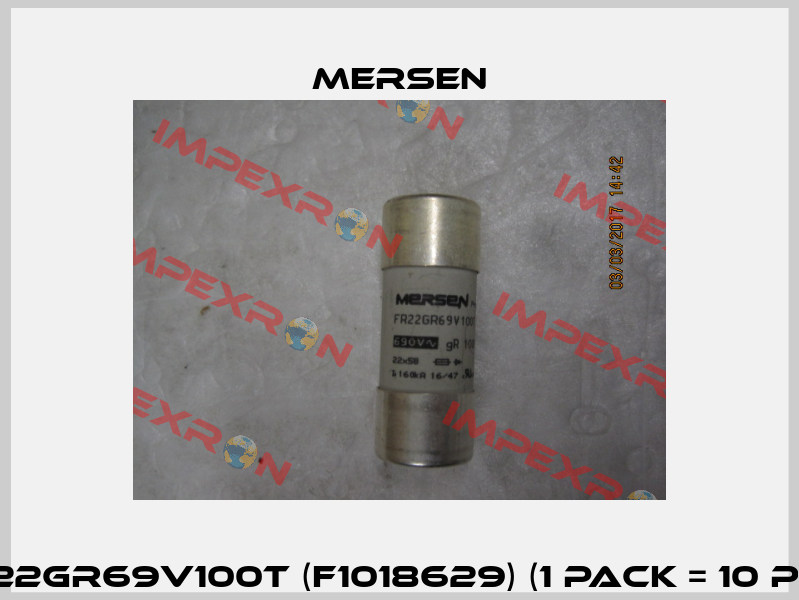 FR22GR69V100T (F1018629) (1 Pack = 10 pcs) Mersen
