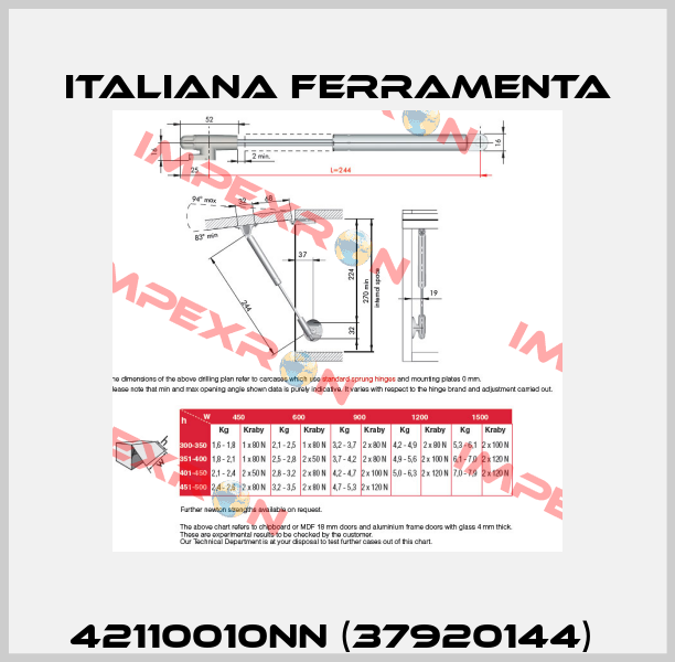 42110010NN (37920144)  ITALIANA FERRAMENTA