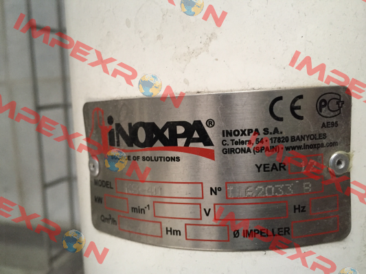 KS 40 (D8004-01) Inoxpa