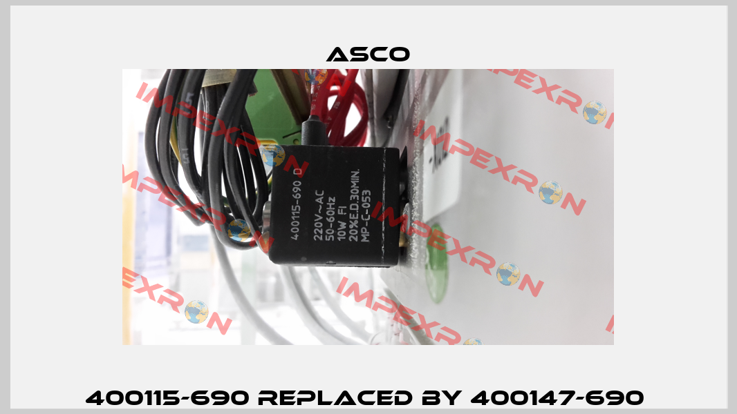 400115-690 Replaced by 400147-690  Asco