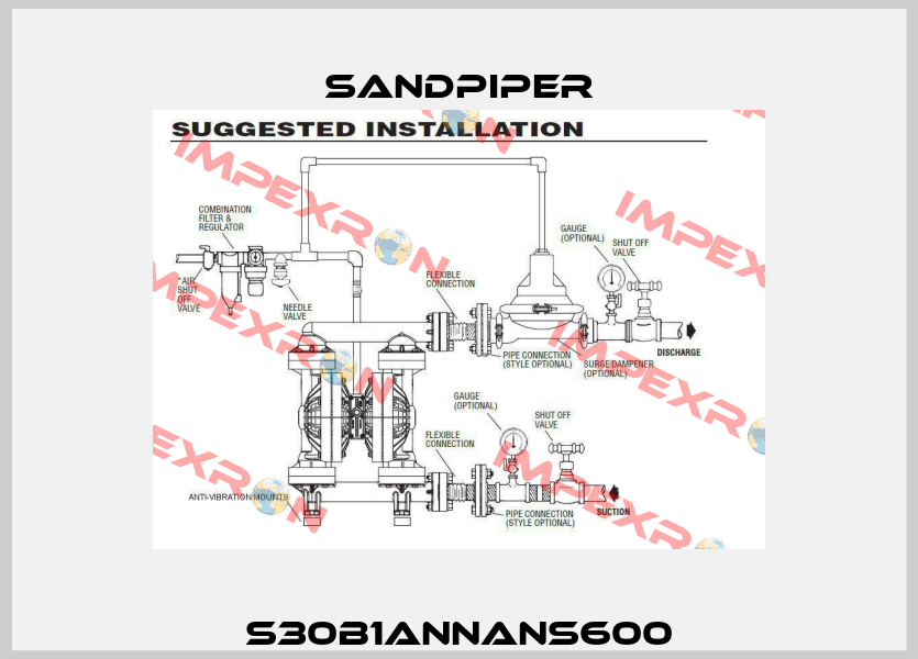 S30B1ANNANS600 Sandpiper