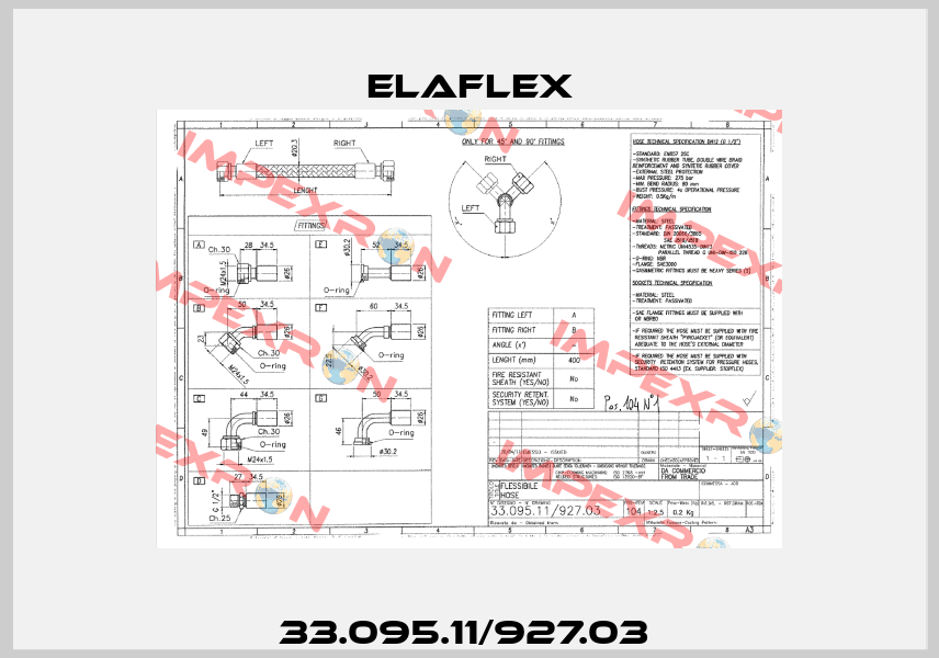 33.095.11/927.03  Elaflex