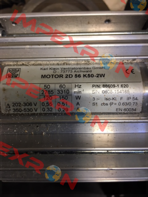 Motor 2D 56 K50-2 W  Karl Klein