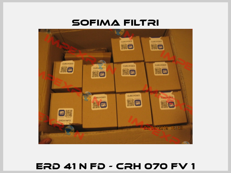 ERD 41 N FD - CRH 070 FV 1 Sofima Filtri
