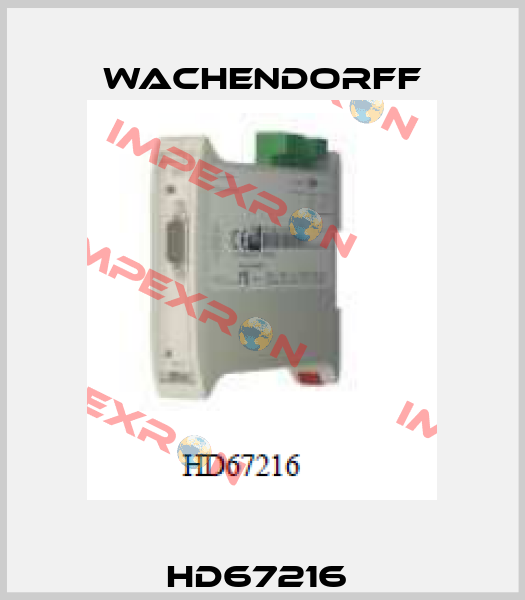 HD67216  Wachendorff