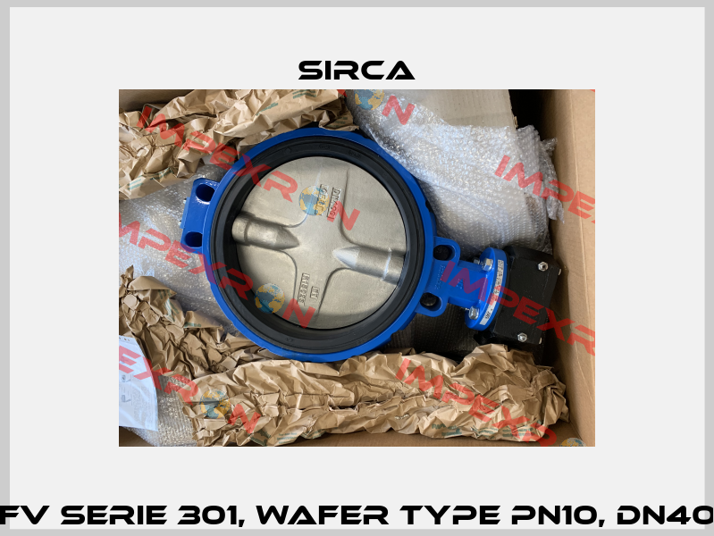 BFV serie 301, Wafer type PN10, DN400 Sirca