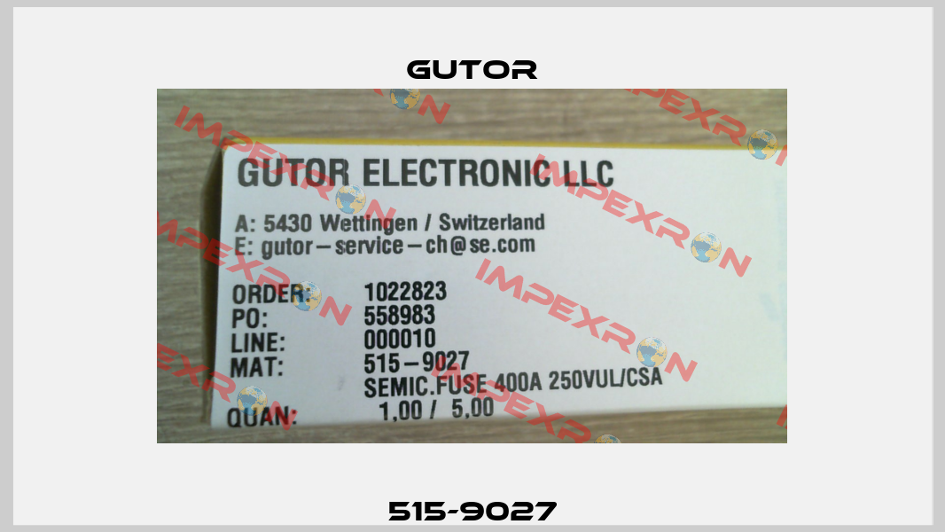 515-9027 Gutor