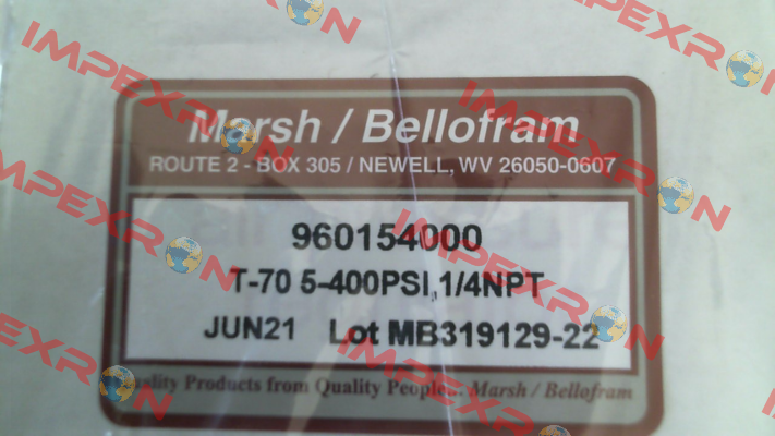 960-154-000 Bellofram